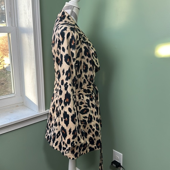 Robert Louis leopard print lightweight jacket 2X - Picture 6 of 8